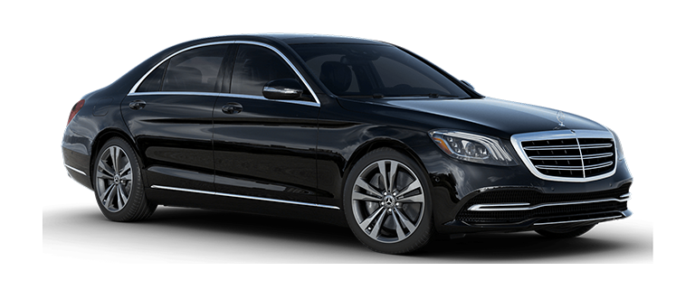 Black Mercedes-Benz S550 sedan
